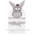 Baby bamboo hooded towel high quality perfect for baby gentle and sensitive skin--Animal face